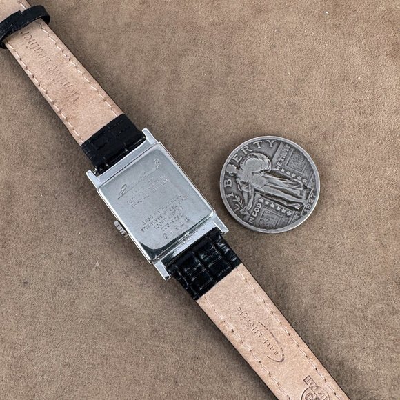 Vintage Extremely Rare Art Deco Retro Eddie Bauer 70Th Anniversary Tank Watch main image 7